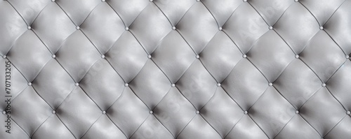 Seamless light pastel pewter diamond tufted upholstery background texture © GalleryGlider
