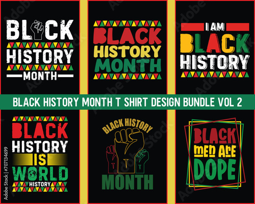 Black History T Shirt Design Bundle Vol 2,Black History Month Design Bundle,T Shirt Bundle,african freedom day t-shirt design,Black history month celebrate,Vector, typography, print, poster,