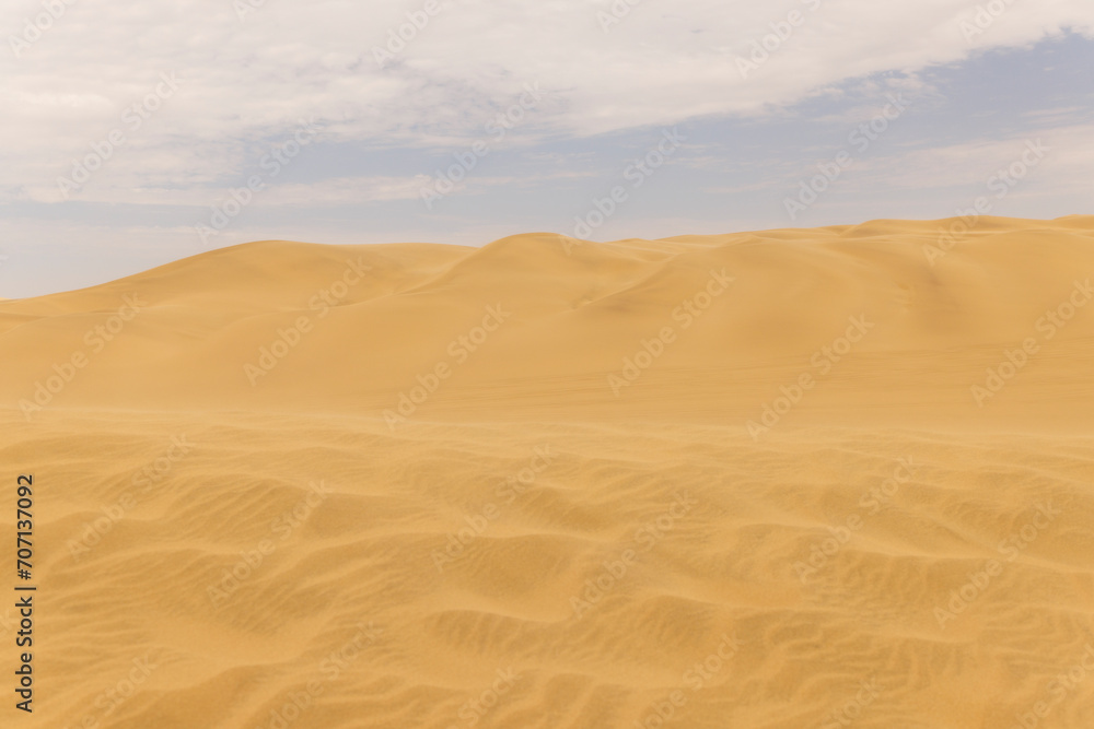 Sand dunes in the Namib desert, Namibia Sand dunes in the Namib desert, Namibia
