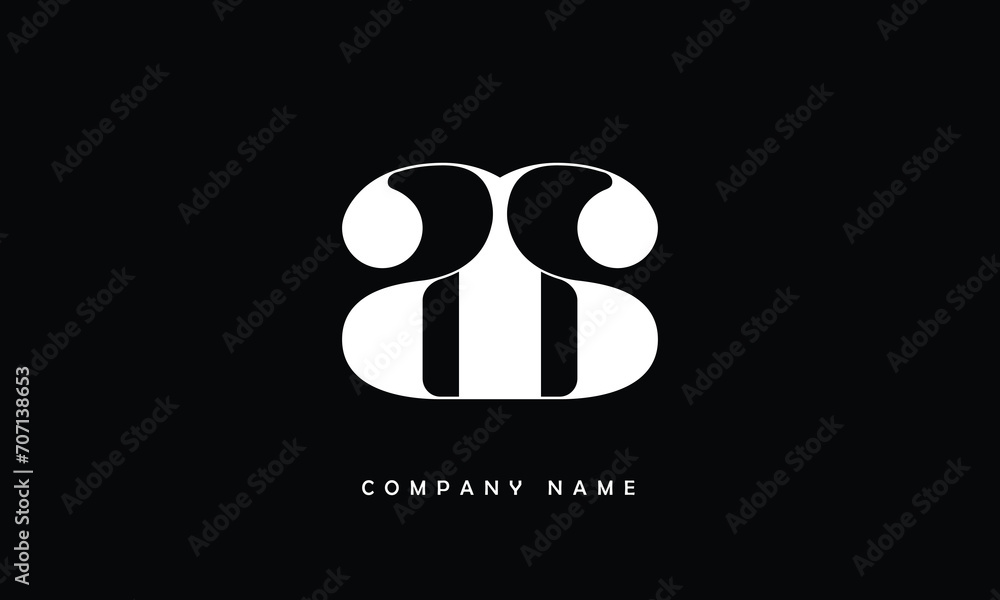 AA, AA Abstract Letters Logo Monogram AA, AA Abstract Letters Logo Monogram