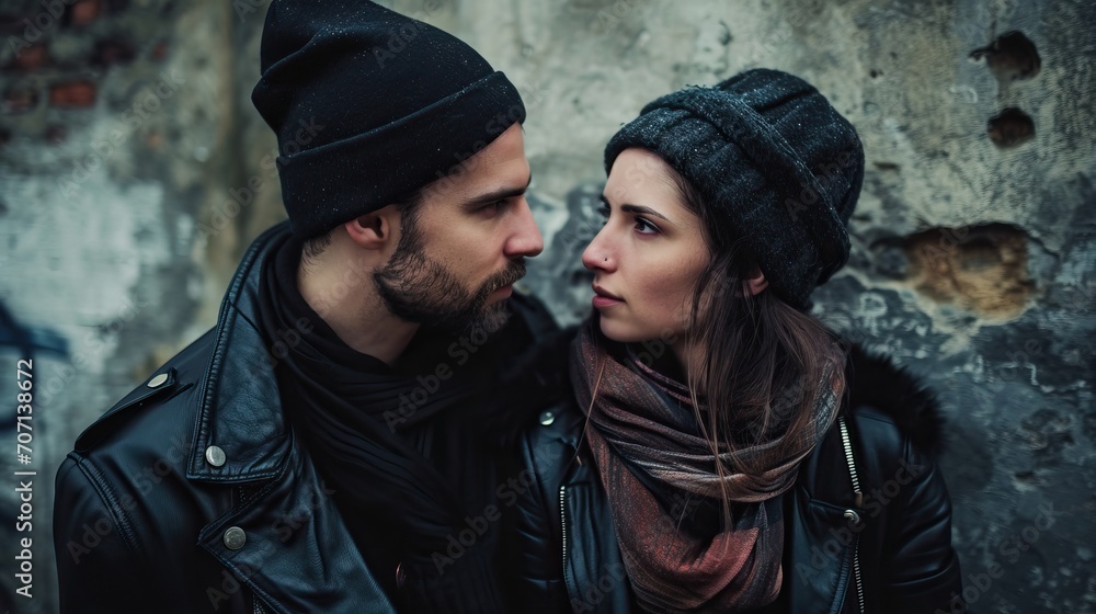 Couple homme et femme émotion Couple homme et femme émotion