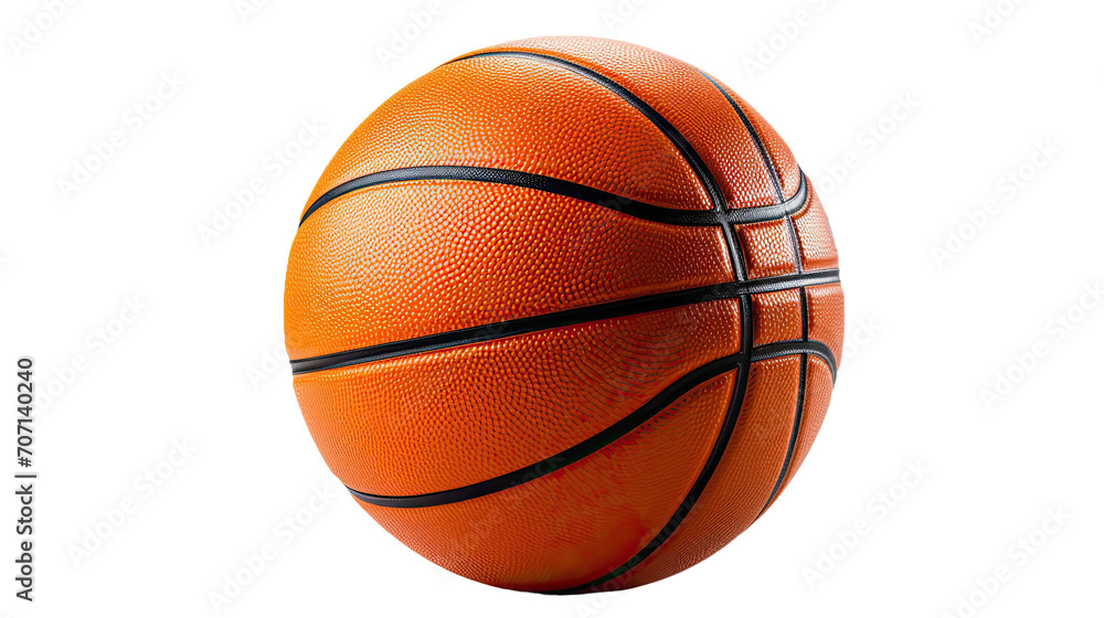 Basketball Sporting Sphere Isolated on transparent background