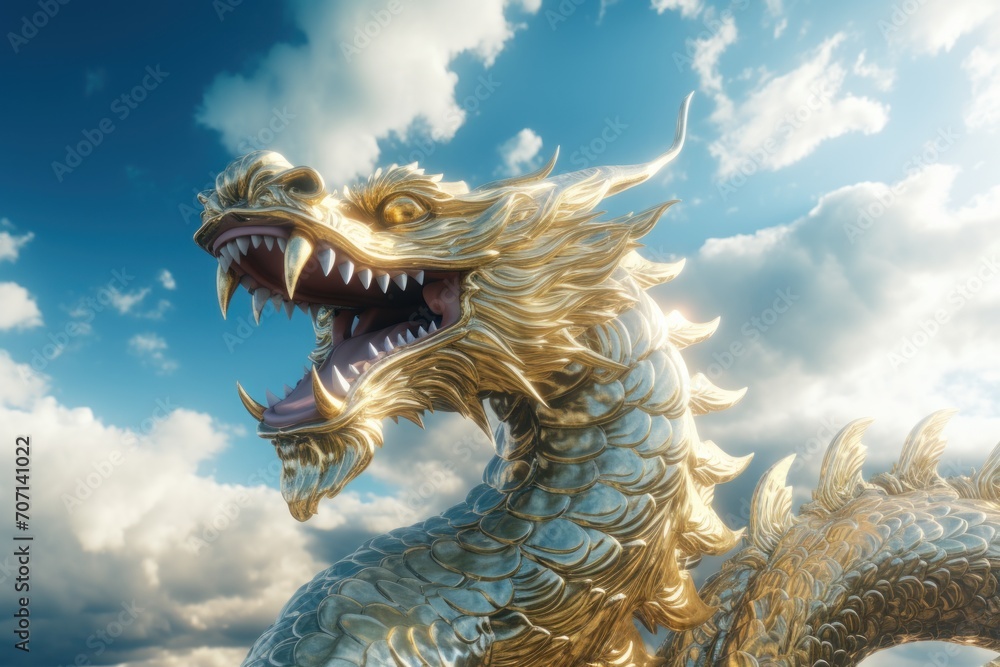 Fototapeta premium chinese dragon 