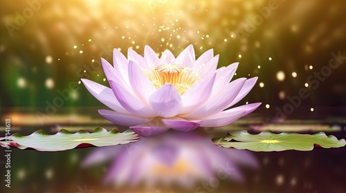 Pink lotos flower © neirfy