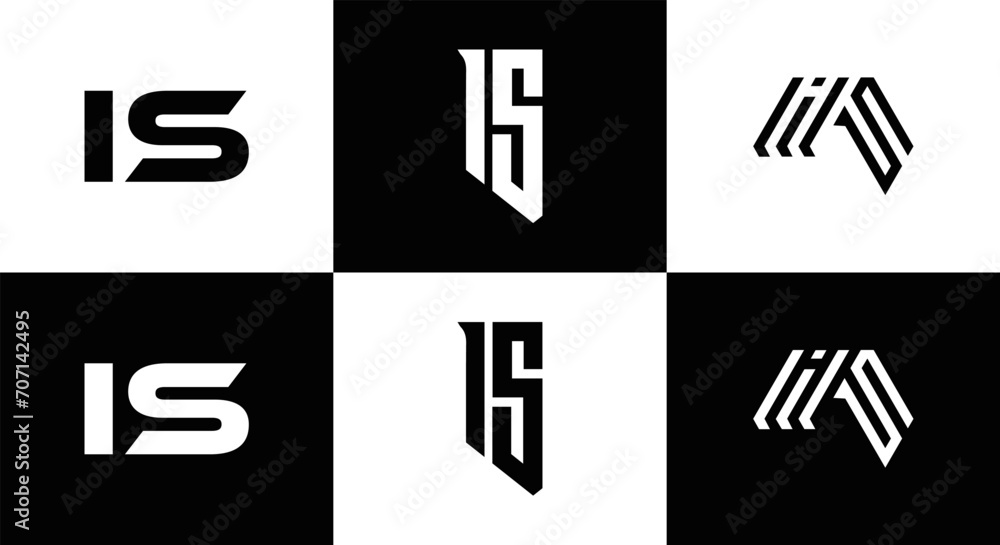 IS logo. I S design. White IS letter. IS, I S letter logo design. Initial letter IS letter logo set, linked circle uppercase monogram logo. I S letter logo vector design.
IS logo. I S design. White IS letter. IS, I S letter logo design. Initial letter IS letter logo set, linked circle uppercase monogram logo. I S letter logo vector design.