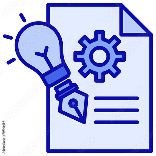 Invent Blue Icon