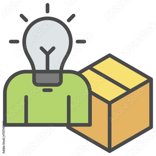 Pioneer Outline Color Icon