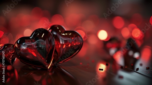 background with hearts for lovers.