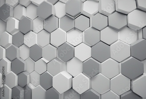 Abstract grey gray white bright seamless geometric hexagonal hexagon mosaic cement stone concrete ti