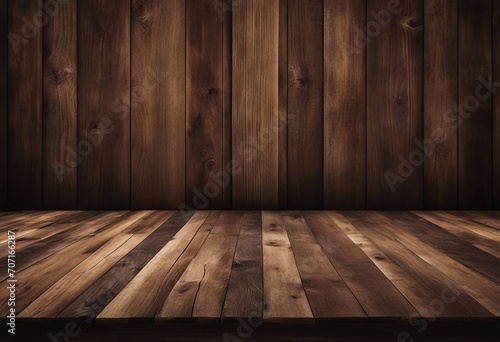 Old brown rustic dark grunge wooden texture wood background panorama long banner