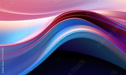 abstract background with red and blue wavy lines, modern design