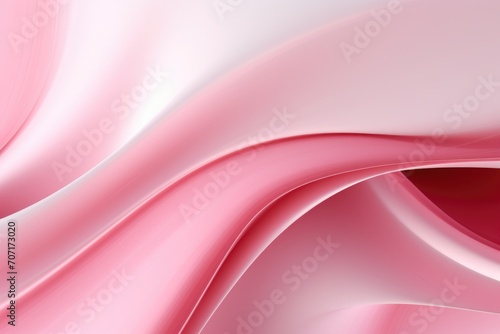 pink background with waves