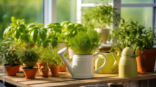 Urban Oasis: Nourishing Indoor Herbs with a Gentle Touch