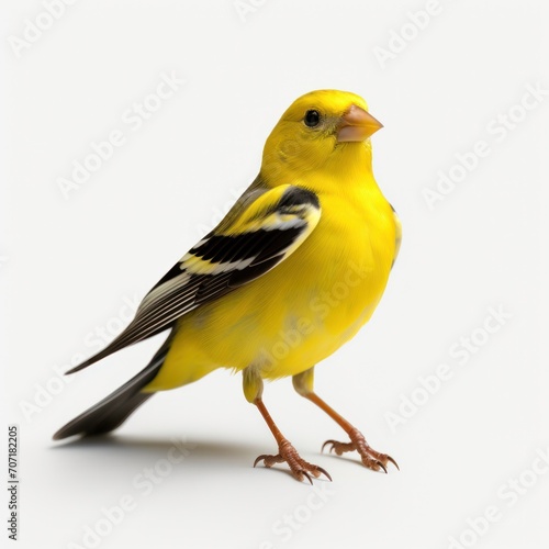 isolated image of american goldfinch bird with transparent background © Sandris_ua