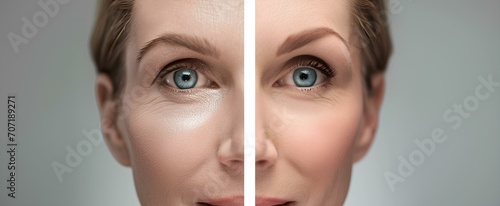 a photo promoting the benefits of regular facials for skin rejuvenation. generative AI