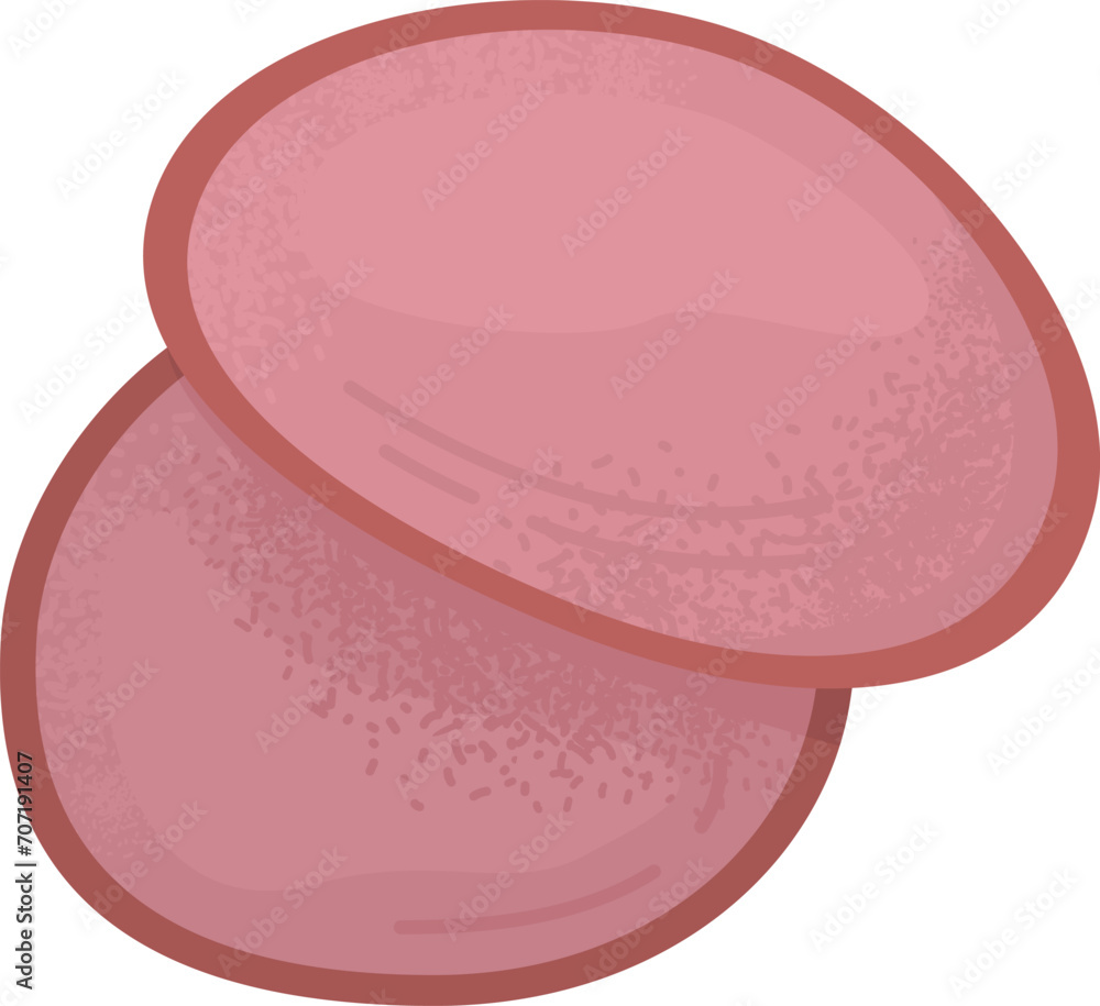 Two stacked pink macarons illustration. Sweet French pastry dessert vector illustration. Two stacked pink macarons illustration. Sweet French pastry dessert vector illustration.