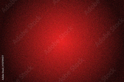 Dark red grainy gradient color background. Noise grain texture, blurred wallpaper. Poster, banner, header, background, template design