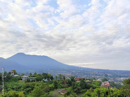 view from the mountain