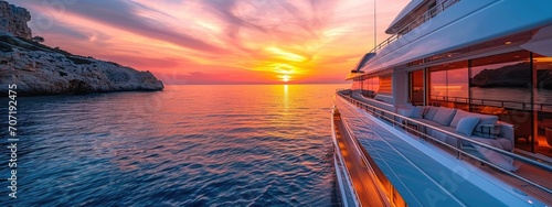Vacation on a yacht © Simone
