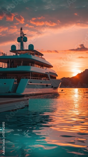 Vacation on a yacht