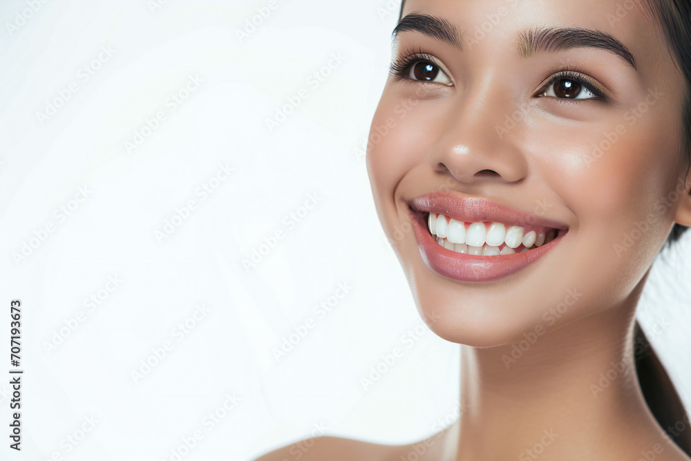 portrait of a beautiful young asian model woman smiling portrait of a beautiful young asian model woman smiling