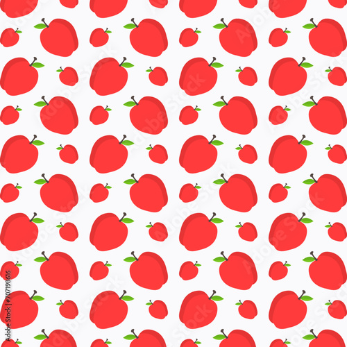 Apple pattern design colorful abstract vector illustration background