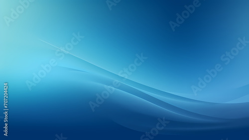 A blue gradient blurred background for wallpaper or background