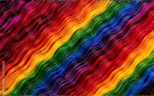 A beautiful rainbow coloring texture abstract background, generative ai