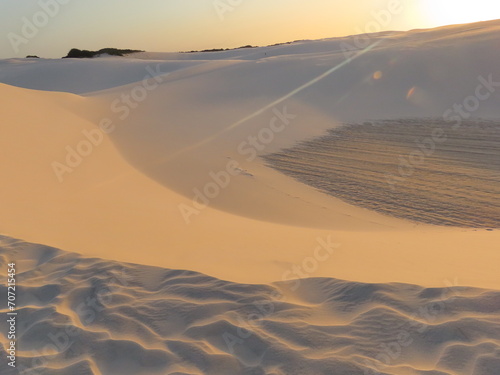 sand dunes in the desert photo