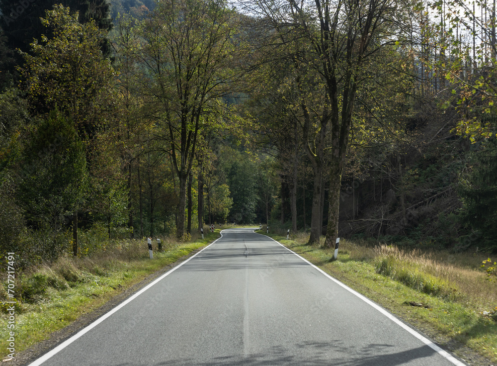 Fototapeta premium Landstraße