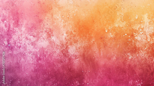 Rough gradient splash texture. sunrise colors background.