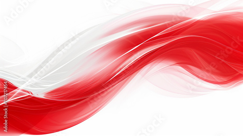 Red and white abstract banner background. PowerPoint and business background.