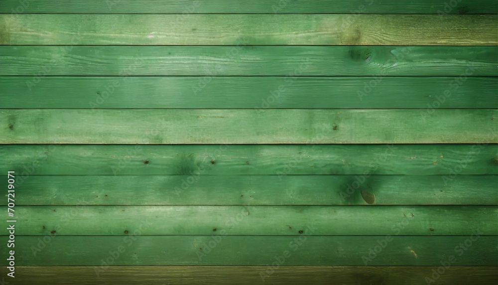 Fototapeta premium full frame of green wood background texture