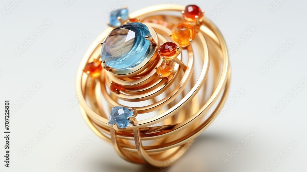 orange_geometry_ring_in_the_style UHD wallpaper orange_geometry_ring_in_the_style UHD wallpaper