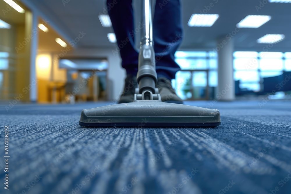 Generative AI, Housekeeping, cleaning, person with a mop to clean the floor. Office or domestic worker, cleaner and housewife Generative AI, Housekeeping, cleaning, person with a mop to clean the floor. Office or domestic worker, cleaner and housewife