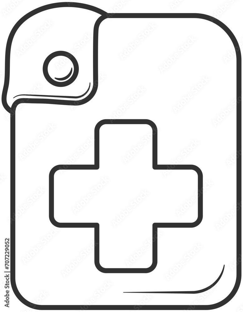 medical card vector without background medical card vector without background