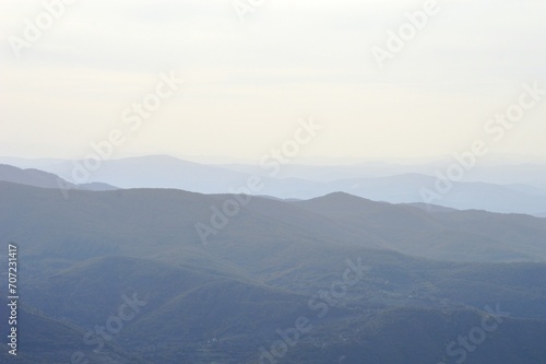 mountain landscape in autumn