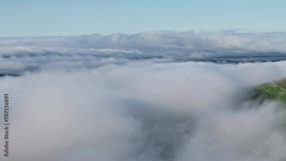 Flying through clouds Flying through clouds