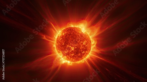 sun in space