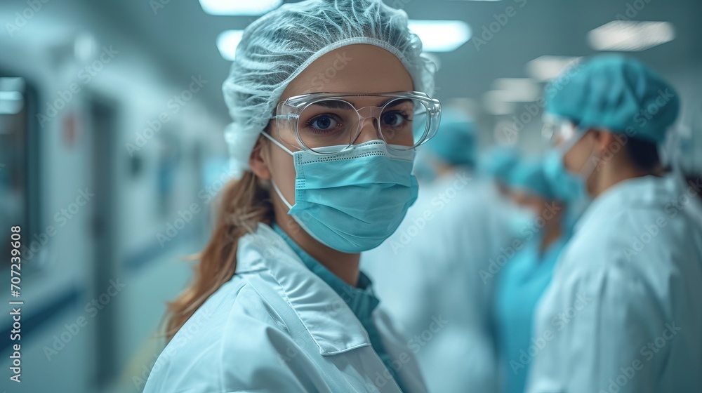 Profession Doctor. Scenes from the everyday life of doctors. Profession Doctor. Scenes from the everyday life of doctors.