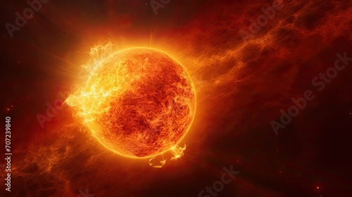 sun in space