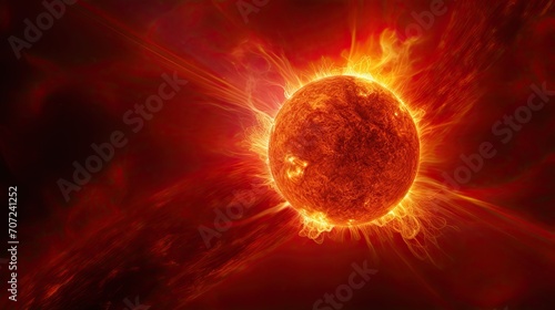 sun in space