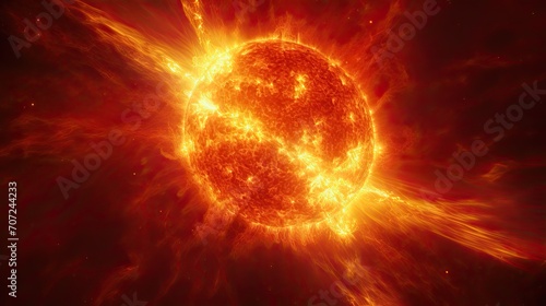 sun in space