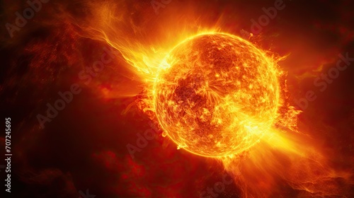 sun in space