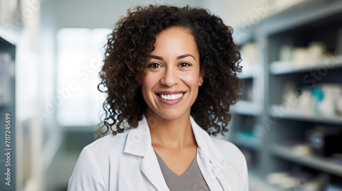 Dedicated genetic counselor assisting patient with understanding complex genetics