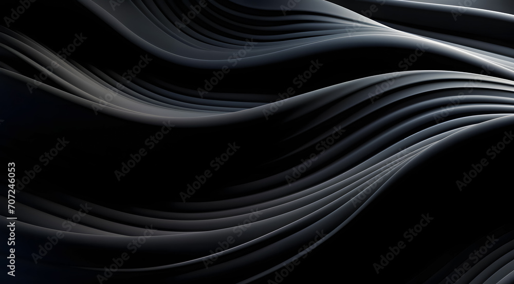 Black abstract background design. Premium texture for banner, business backdrop. Dark horizontal vector template Black abstract background design. Premium texture for banner, business backdrop. Dark horizontal vector template