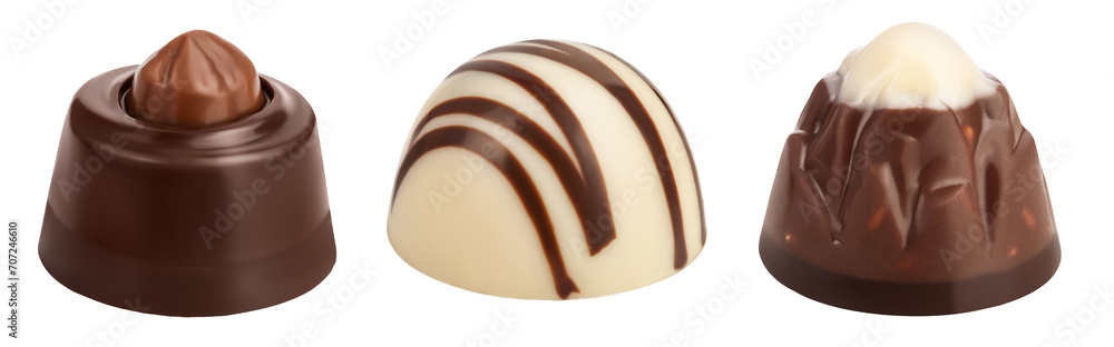white chocolate candy isolated on white background with full depth of field white chocolate candy isolated on white background with full depth of field