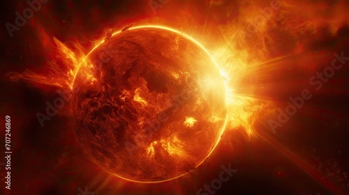 sun in space