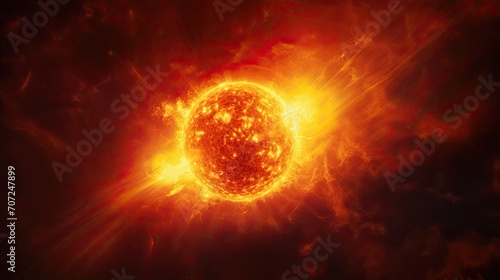 sun in space