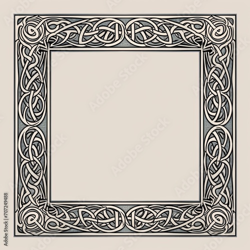 Celtic frame background